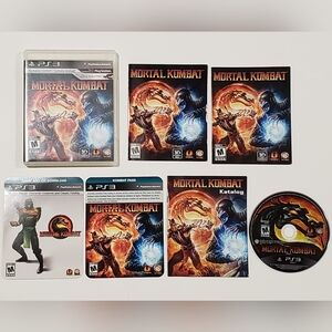 Mortal Kombat PlayStation 3 PS3 CIB Complete w/ Manual & Inserts Tested & Works